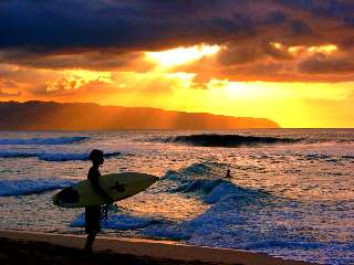 Sunset Beach - Aloha, das heißt "Willkommen" und "Auf Wiedersehen"!