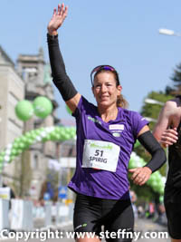 Die Zweite Nicola Spirig nutzte den Marathon für einen Trainingslauf