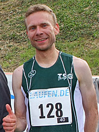 Jan Oliver Hämmerling - bester Deutscher beim Hamburg Maratzhon 2013